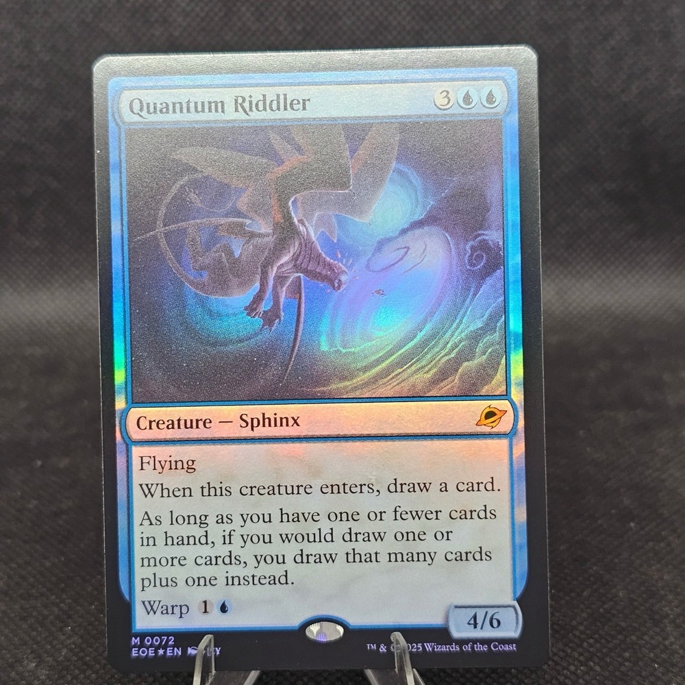 MTG - NM - Quantum Riddler Edge of Eternities Foil